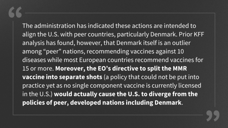 The White House Takes Another Shot at Changing U.S. Childhood Vaccine Recommendations