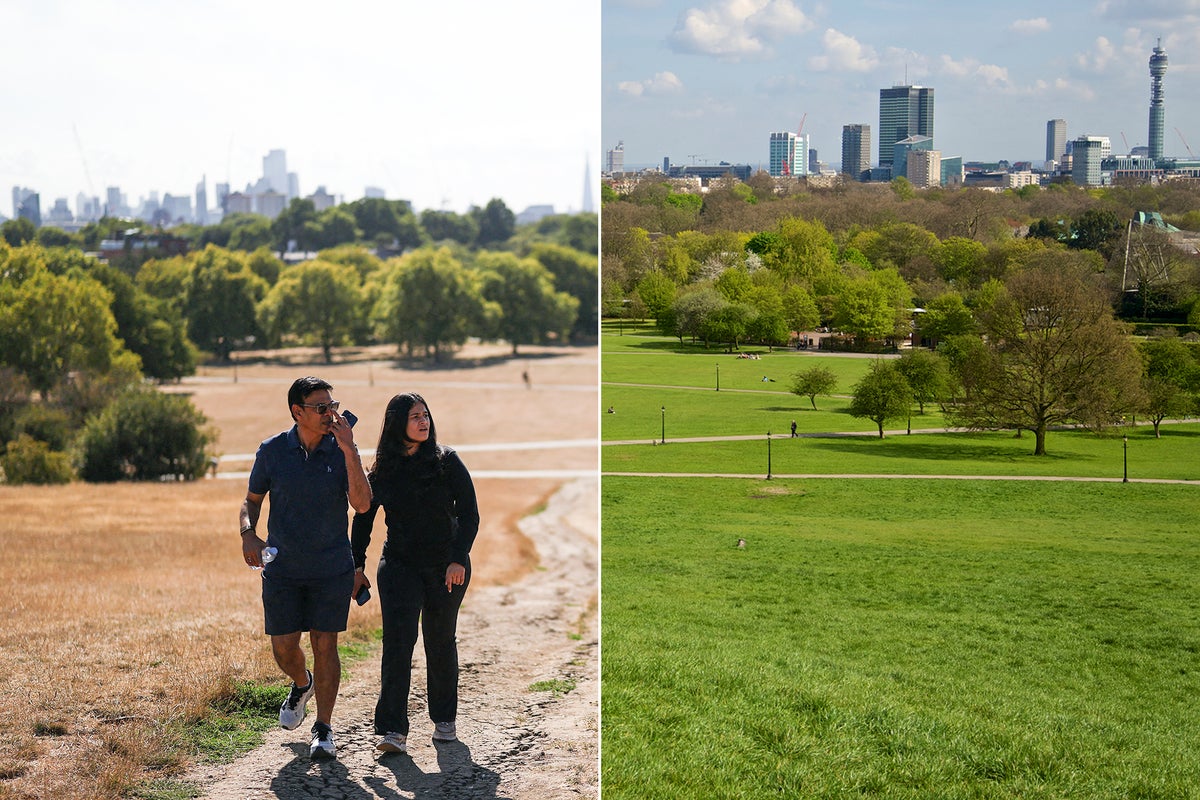 The devastating impact of England’s drought in before and after pictures
