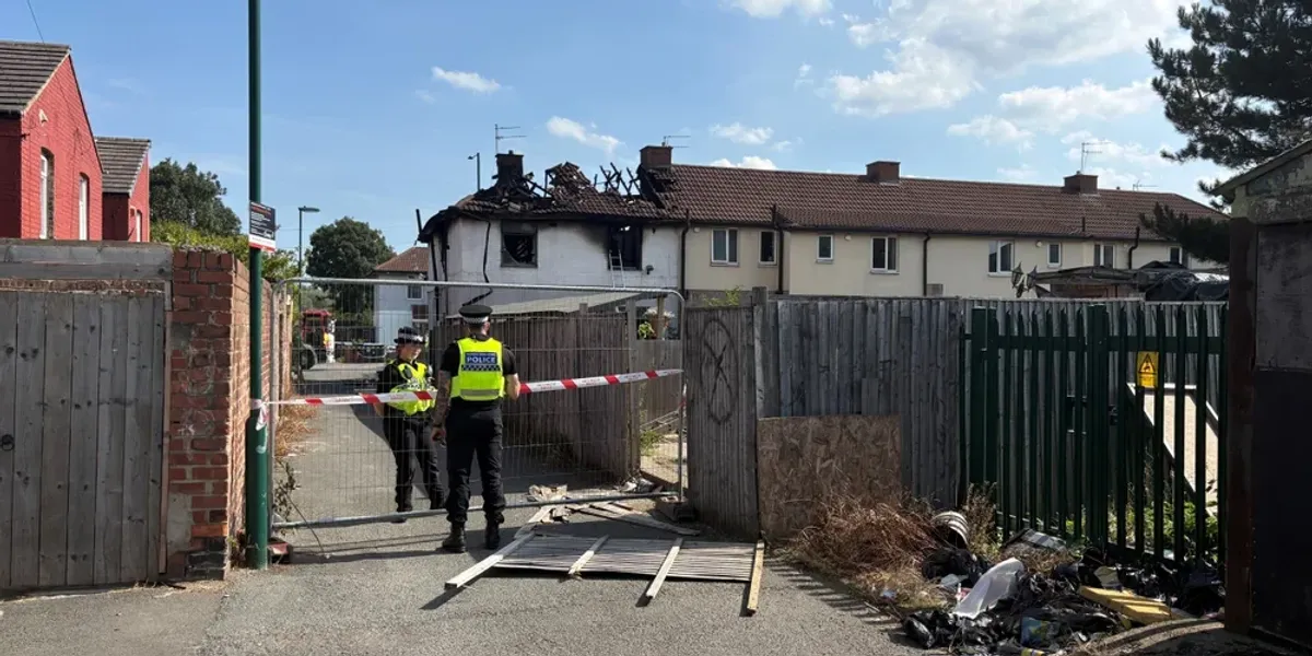 Two arrested in murder probe after two people died in house fire near fatal A66 crash