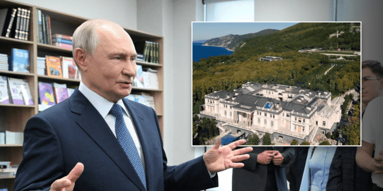 Vladimir Putin's palace left unprotected after Ukraine wipes out ALL its air defences