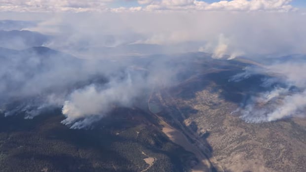 Weather conditions expected to spark new wildfires, accelerate fire growth, B.C. Wildfire Service says