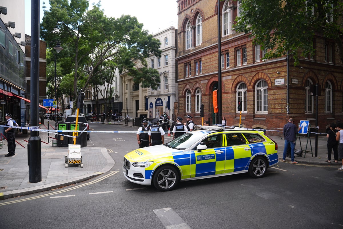 Woman arrested after four people stabbed in Covent Garden