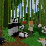 scene from Minecraft