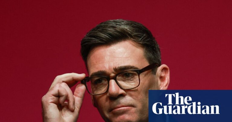Andy Burnham fights tears as he speaks of his dad at Labour conference – video | Andy Burnham