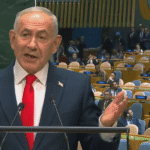 Benjamin Netanyahu blasts ‘moral cowards’ as delegates storm out of UN meeting during speech