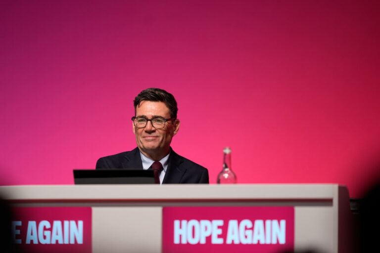 Burnham most popular politician with young people but more would vote Green, polling reveals