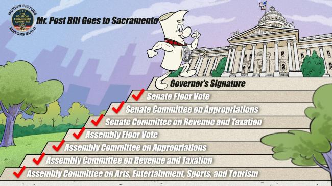 California Has Come Closer to a Post-Production Tax Credit