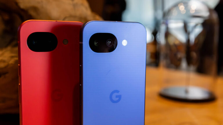 Two Pixel 10A phones