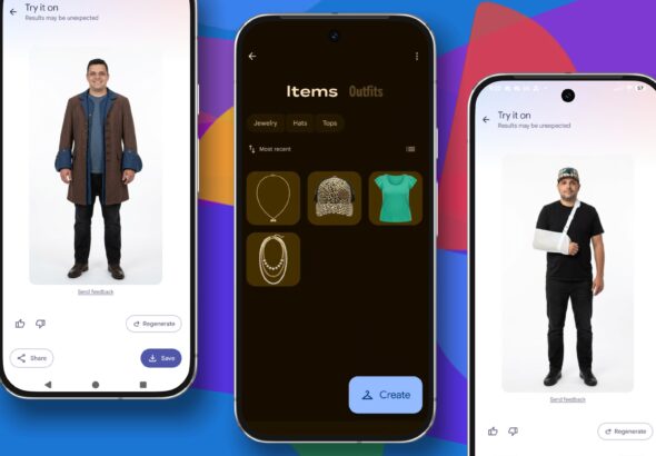 AI Wardrobe in action