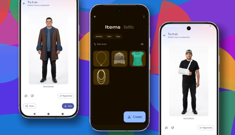 AI Wardrobe in action