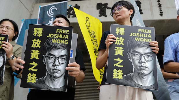 Hong Kong pro-democracy activist Joshua Wong pleads guilty in 2nd national security case