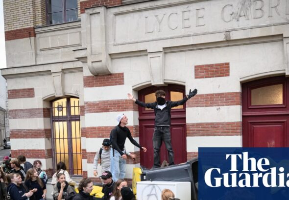 Hundreds detained as student protests across France turn violent