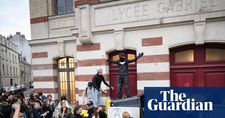 Hundreds detained as student protests across France turn violent