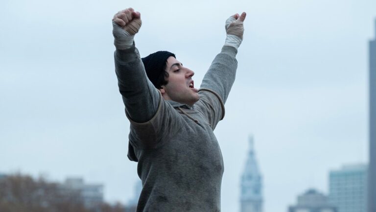 Anthony Ippolito stars as Sylvester Stallone in I Play Rocky