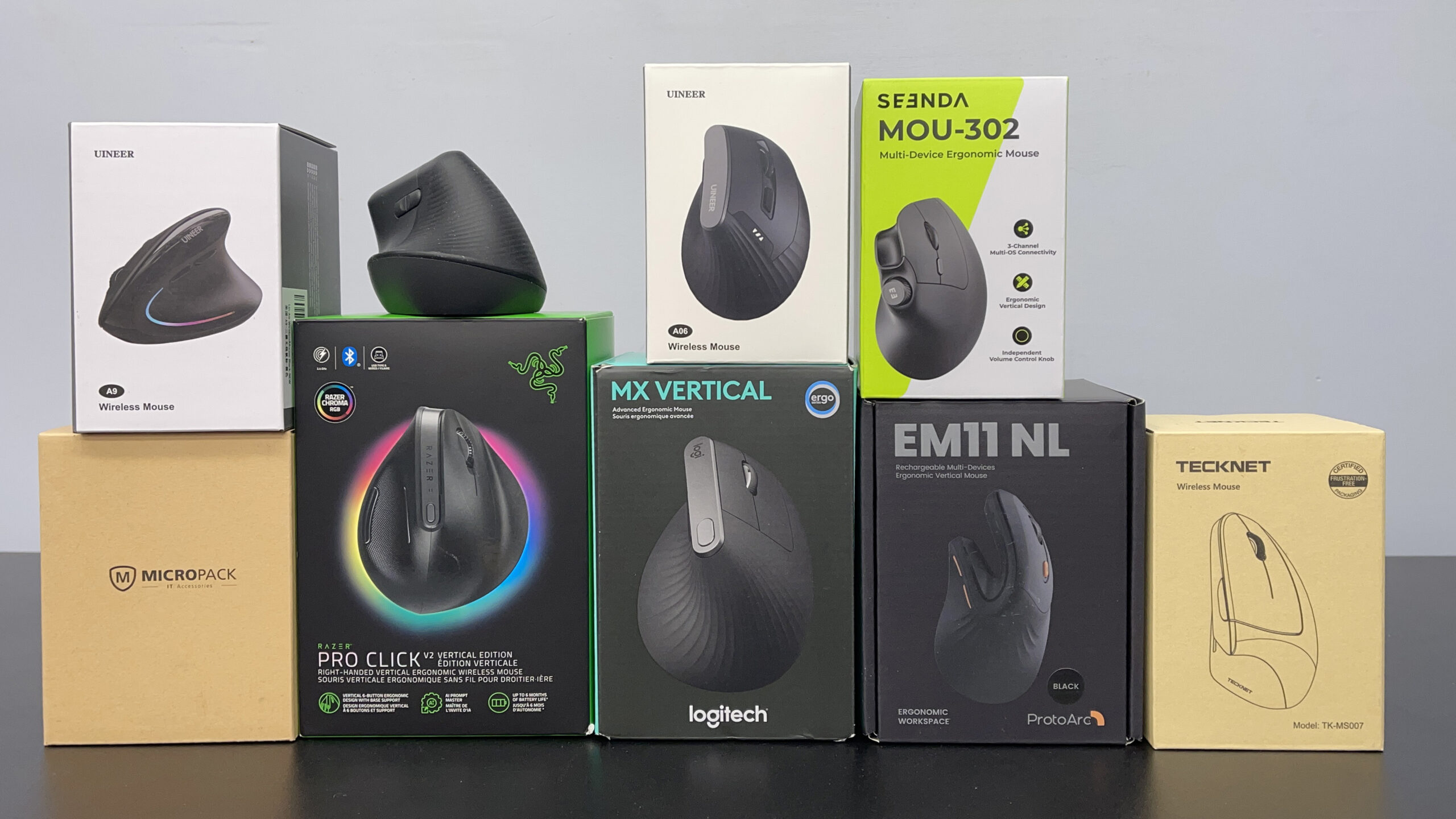 I tested 9 vertical mice in my quest to reduce wrist pain - this $27 model beat them all