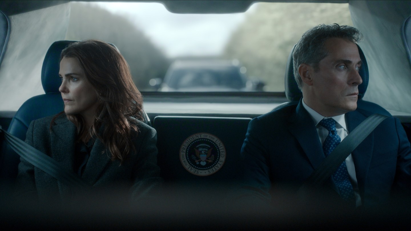 Keri Russell Confronts Allison Janney