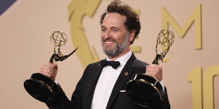 Matthew Rhys makes Emmys history as Welsh actor bags two lead actor awards for two different shows