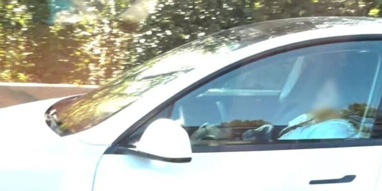 Police issue hefty fines to 'sleeping' Tesla motorists