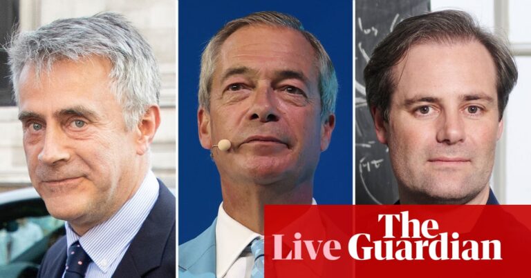 Robert Jenrick faces questions after Reform nets £72m in donations in just 24 hours - UK politics live