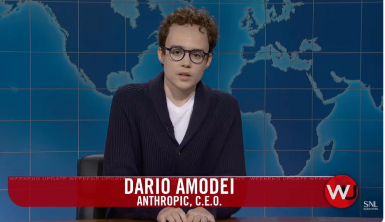 SNL Skewers Anthropic CEO: 'I Urge You to Urge Me to Stop'