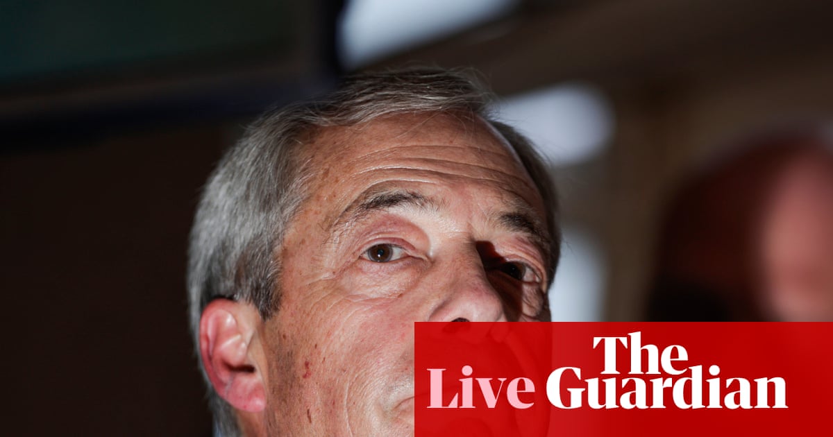 TUC leader calls for ban on crypto donations and says Reform’s £72m shows democracy ‘in crisis’ - UK politics live