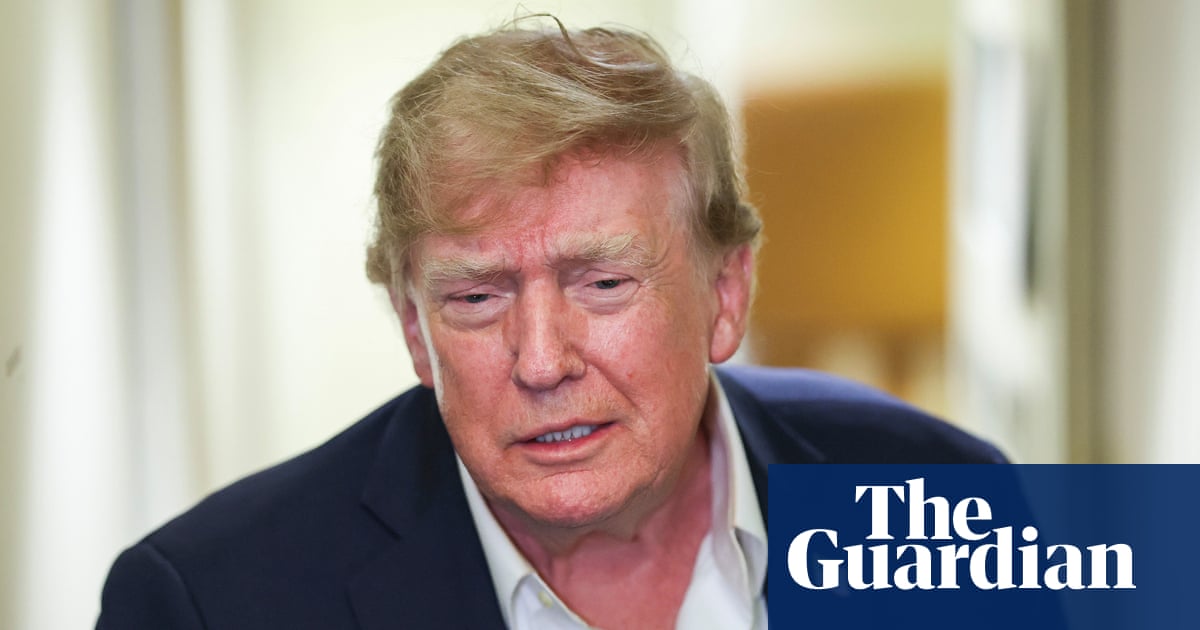 Trump attacks ‘sick conspiracy’ against AI as tech stocks slide | AI (artificial intelligence)