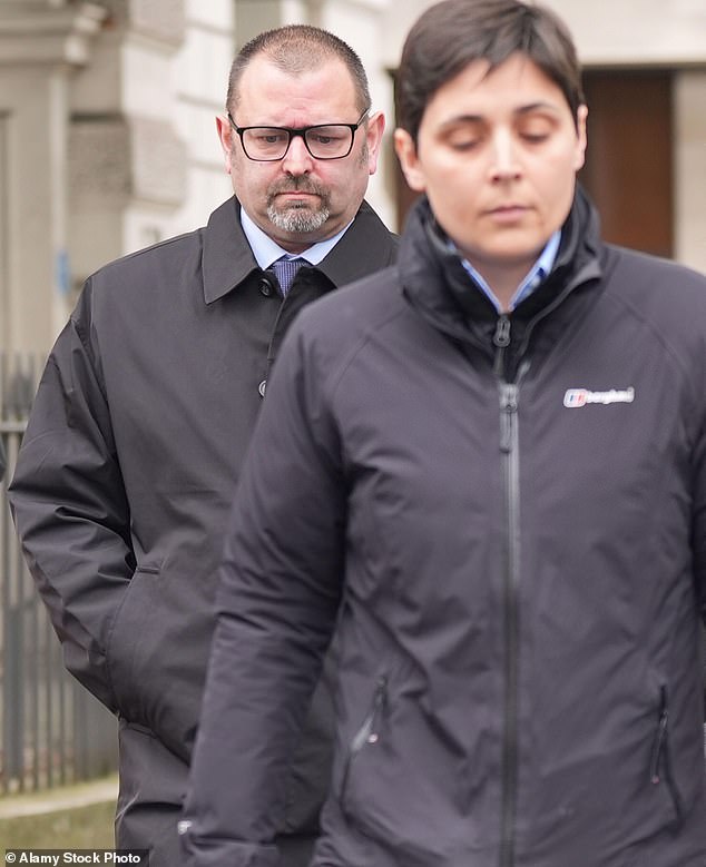 Sussex Police officers PC Stephen Smith (left) and PC Rachel Comotto (right)are facing a disciplinary hearing after pepper spraying an tasering a dementia sufferer