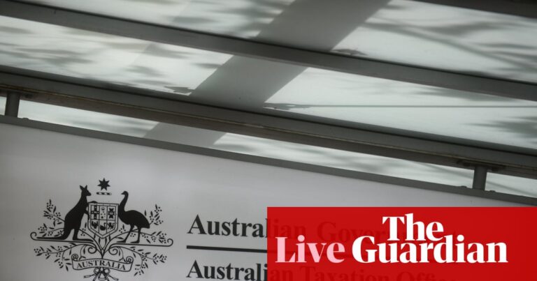 Australia news live: ATO finds one-quarter of big firms pay zero tax; almost one in two homebuyers using 5% deposit scheme