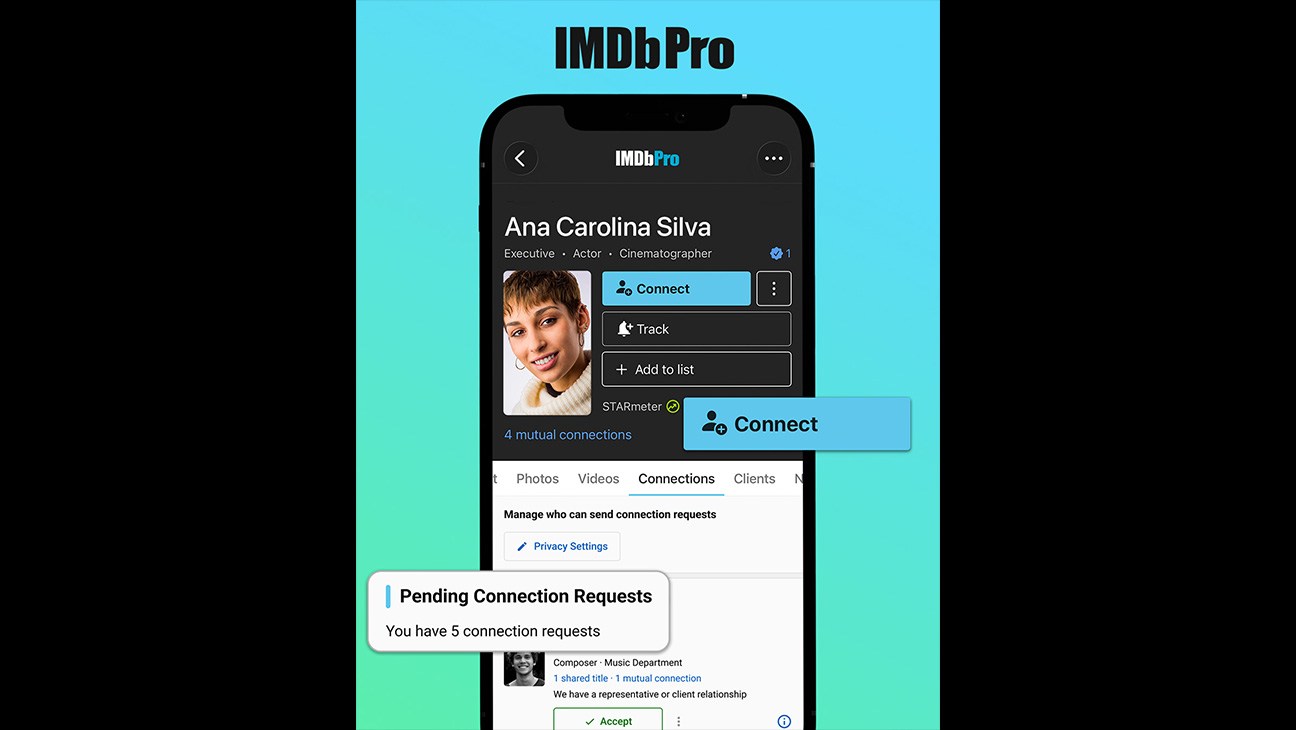 IMDbPro Introduces Connections and Endorsements