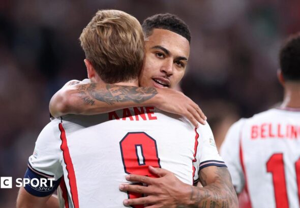 Harry Kane and Morgan Rogers