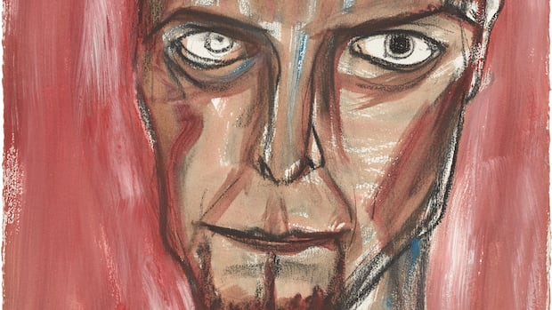 This rare David Bowie self-portrait is going up for auction