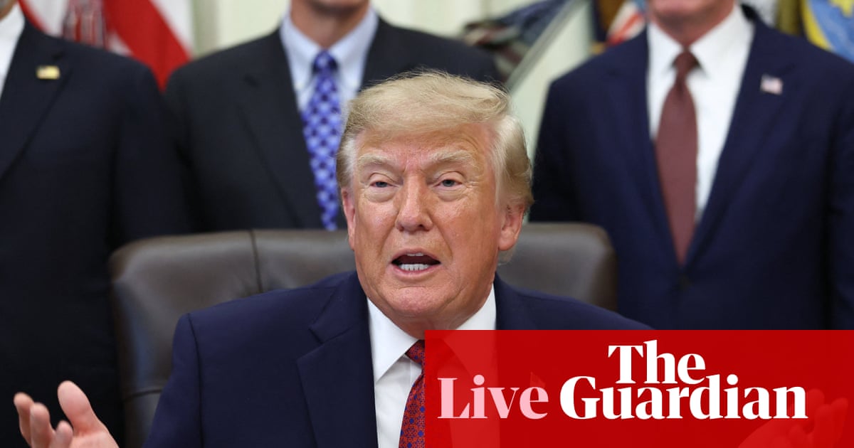 Trump doesn’t rule out sending ICE to polling sites; US supreme court to review policy to detain immigrants challenging deportation – live